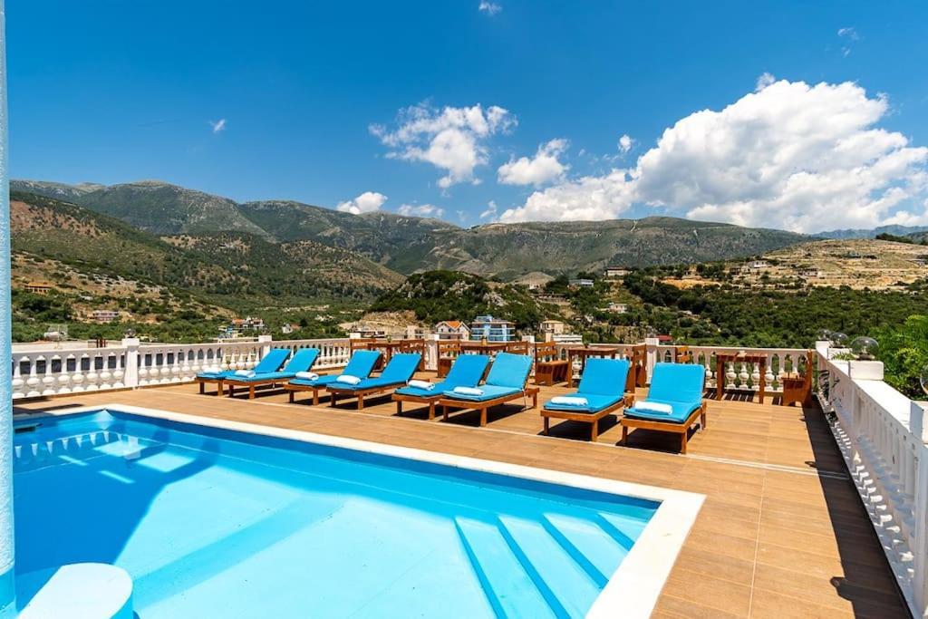 Goro 10 - Front Pool, Kitchen & Parking Himare